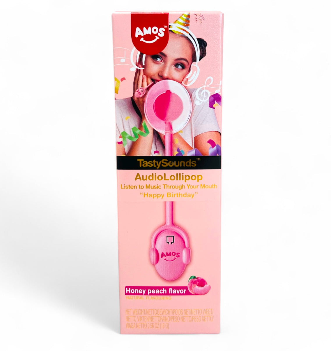Amos Audio Lollipop Honey Peach