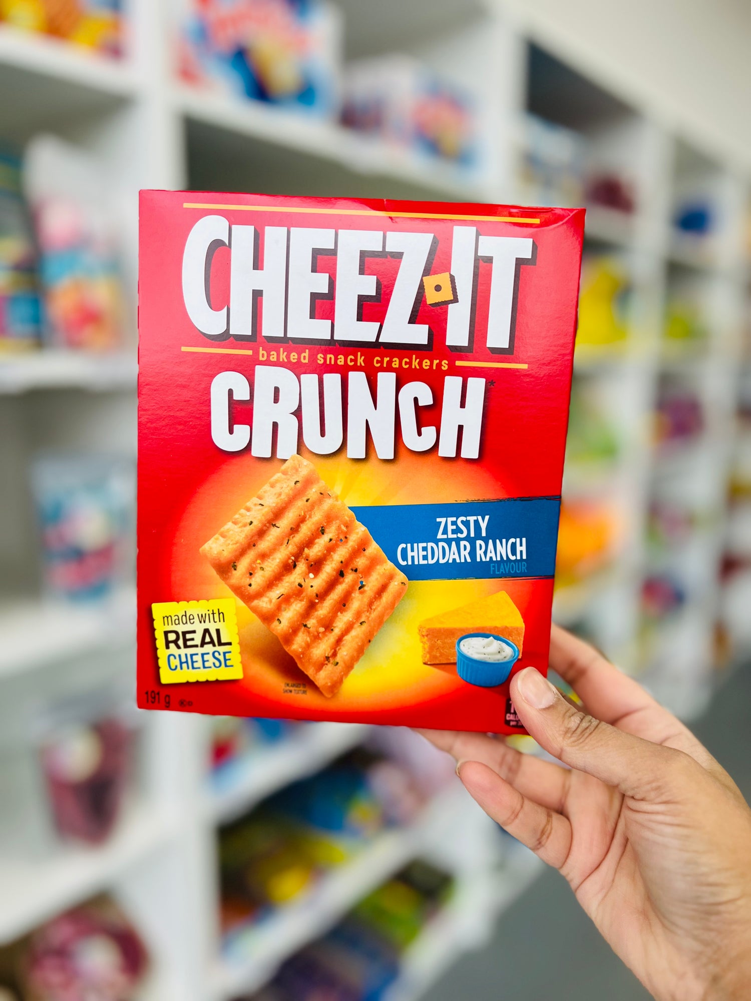 Cheez It Crunch Zesty Cheddar Ranch (191g)