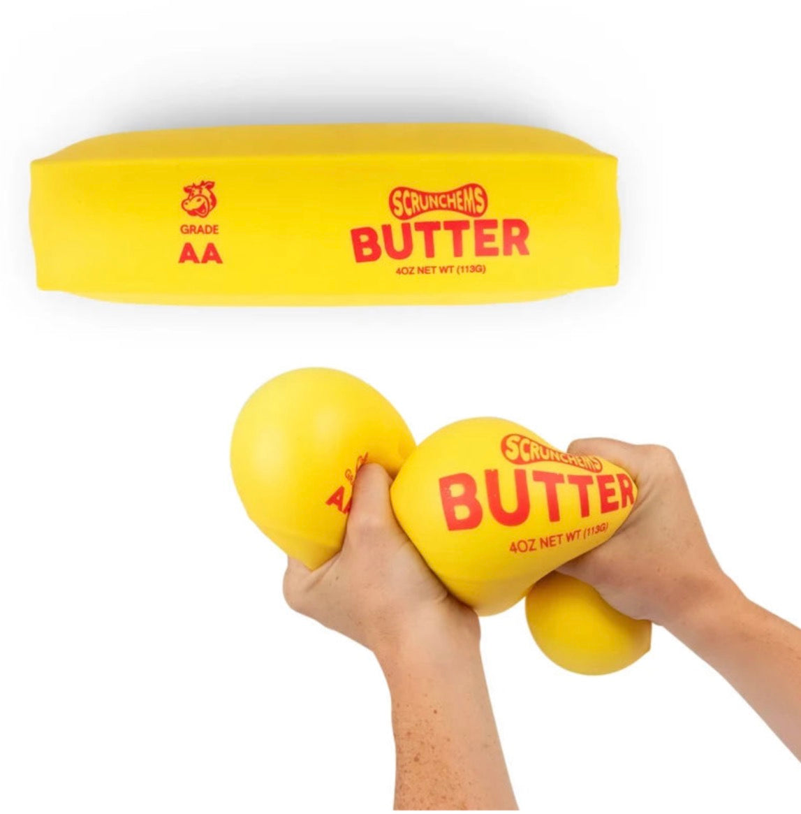 Scrunchems Jumbo Squishy Butter Sensory Fidget Toy