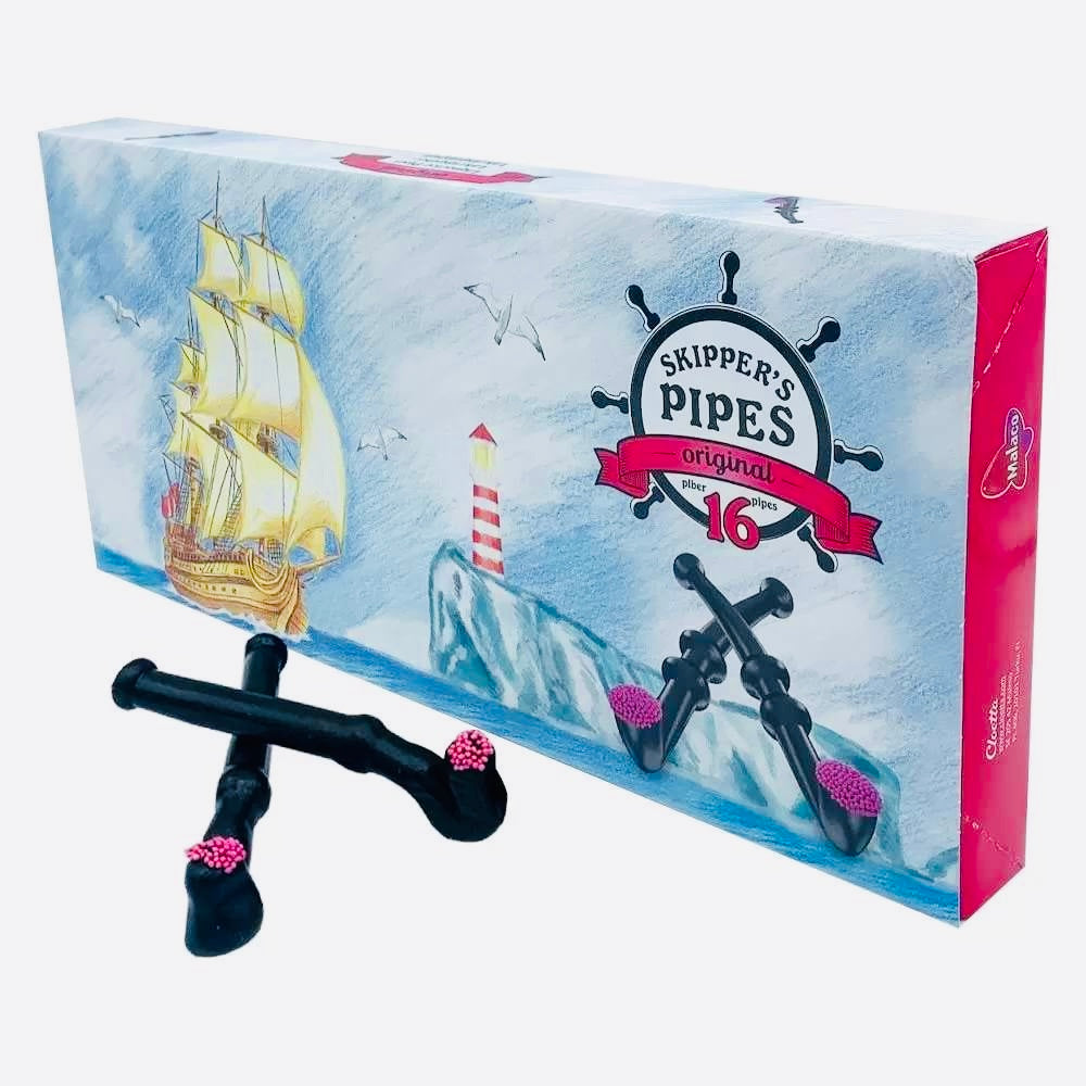 Skipper's Liquorice Pipes Box