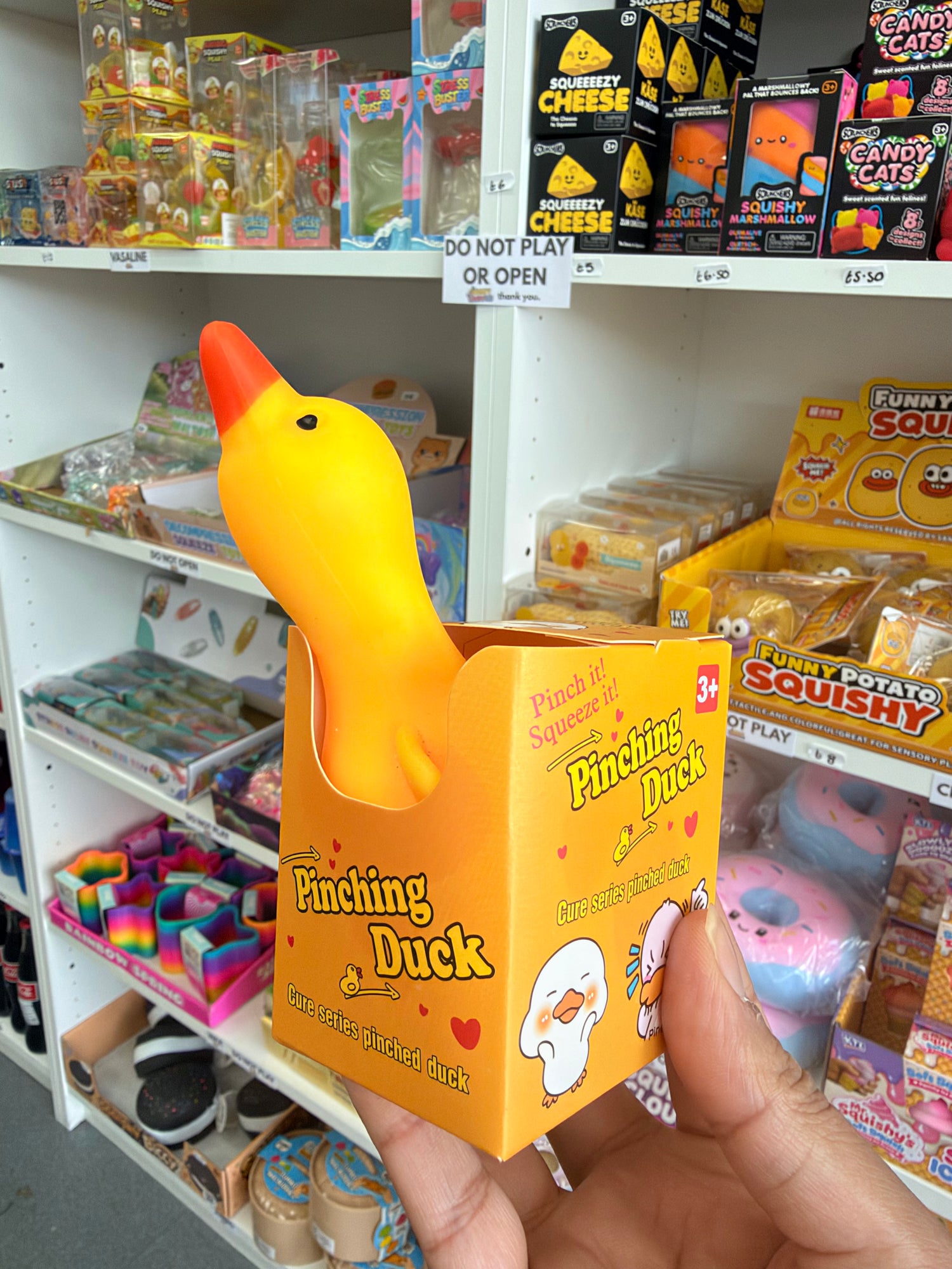 Stretchy Rubber Duck