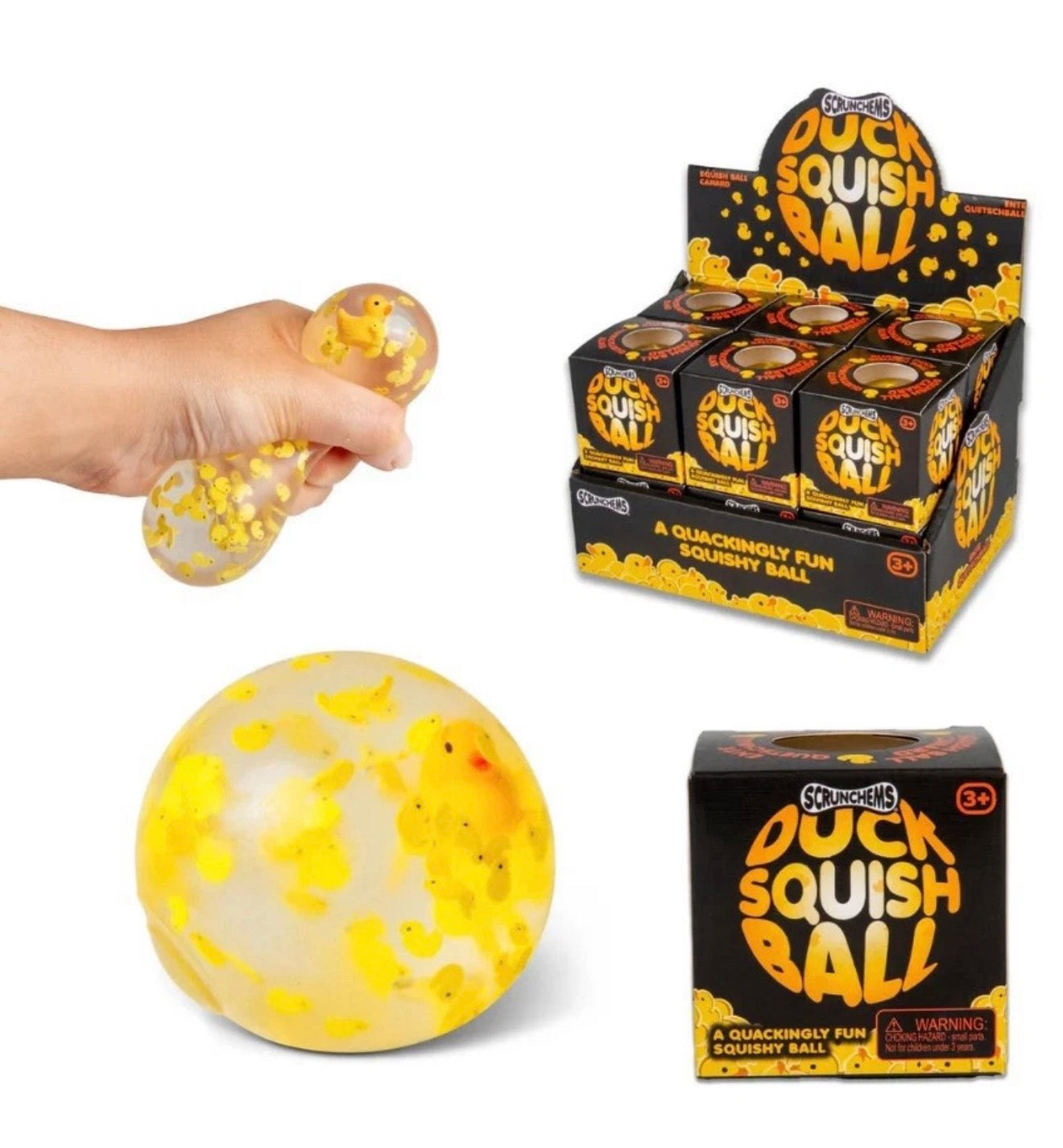 Scrunchems Duck Squish Ball