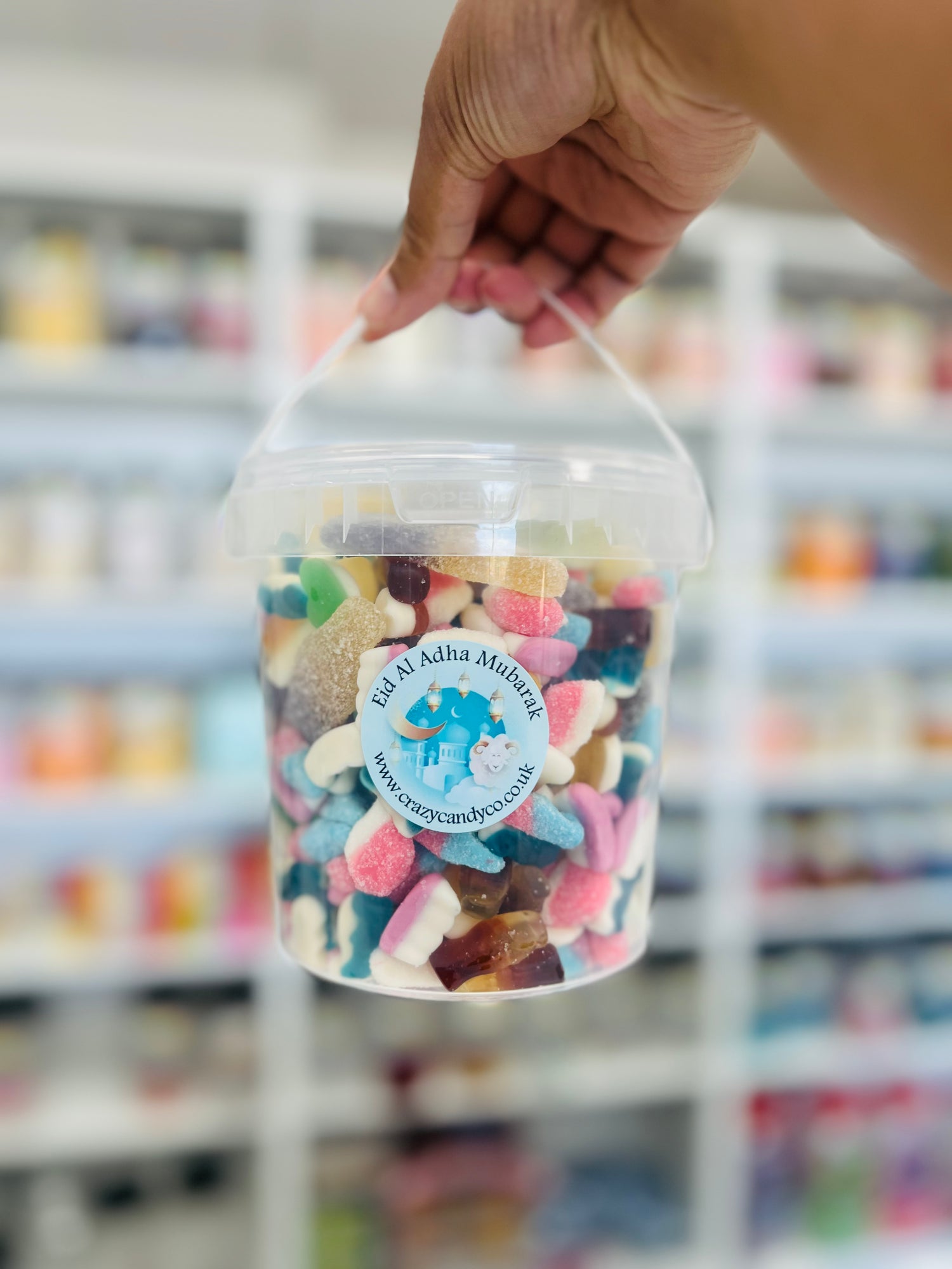 EID Al Adha Mubarak Sweet Bucket 800g