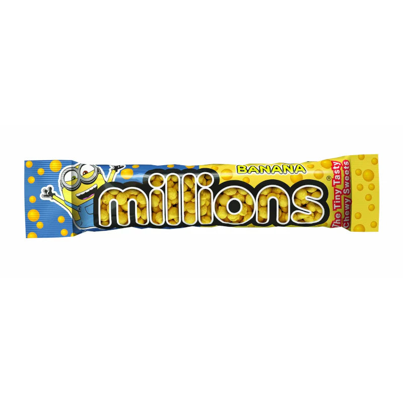 Millions Minion Banana Tubes (Vegetarian)