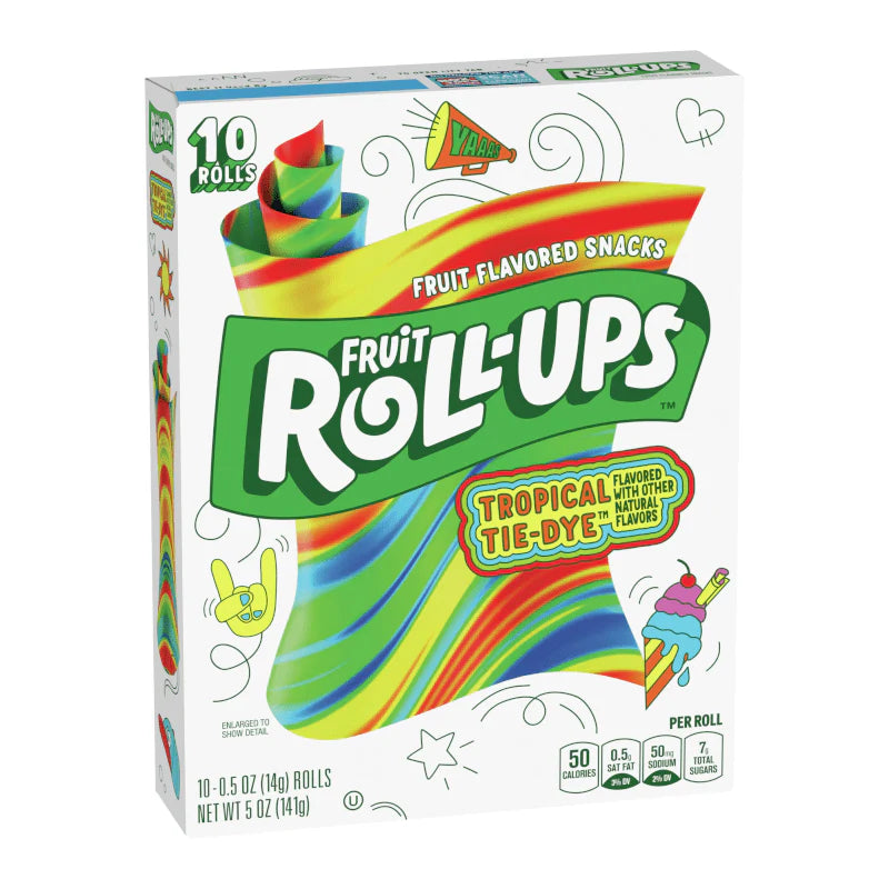 Fruit Roll Tropical Tie Dye (Vegan)