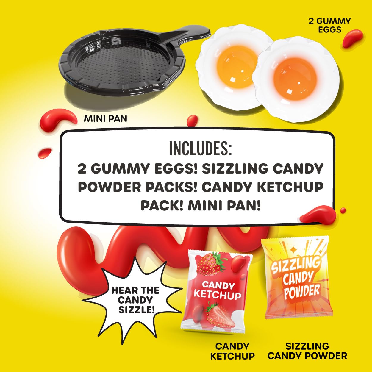 Thats Sweet Scrambled Gummy Sizzlers 65g