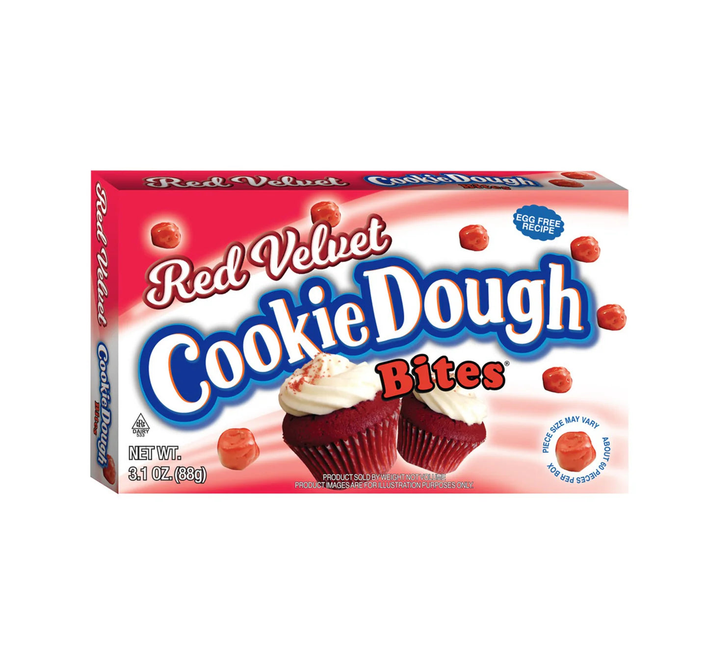 Cookie Dough Bites Red Velvet Cupcake 88g