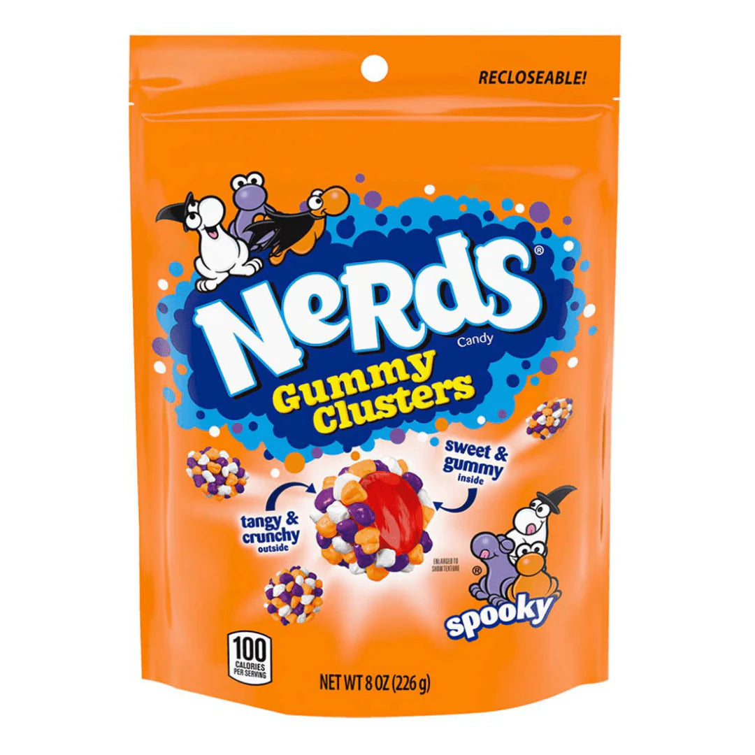Nerds Halloween Spooky Clusters 226g