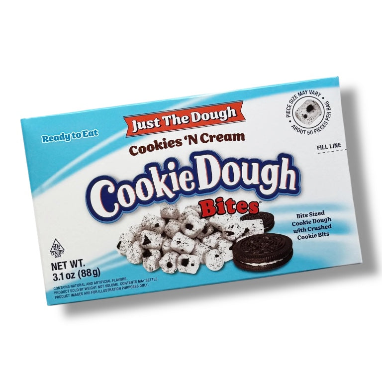 Cookie Dough Bites Just the Dough Cookies 'N Cream