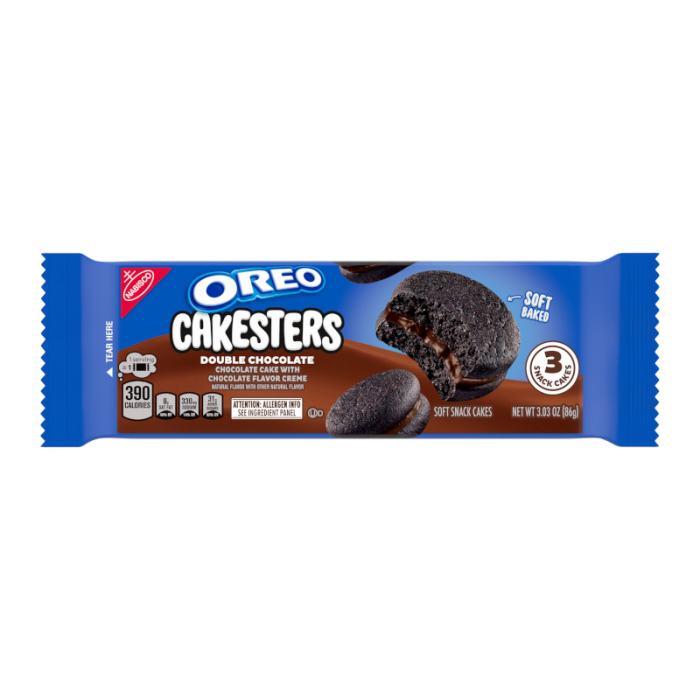 Oreo Chocolate Cakesters 86g