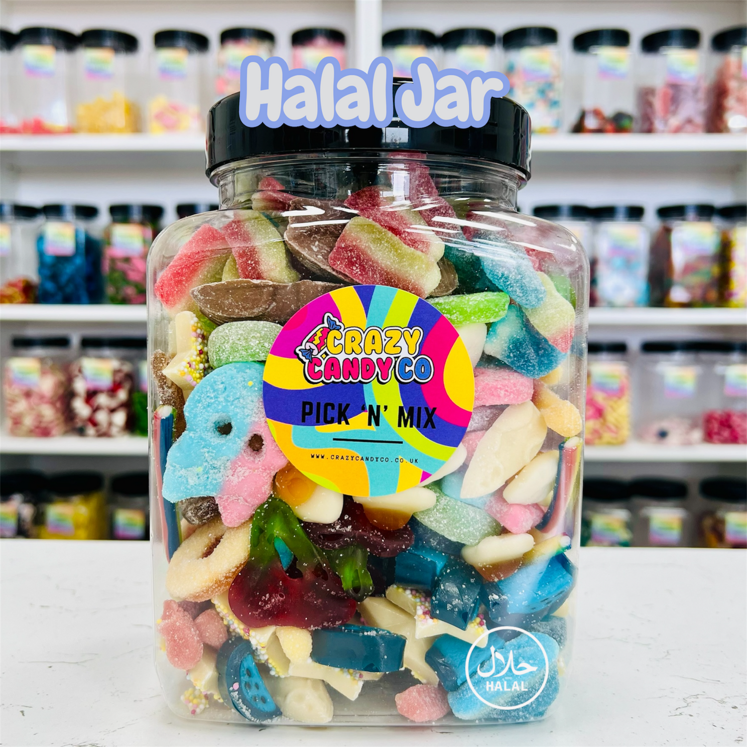 Create Your Own Pick and Mix Jar HALAL 1.5kg