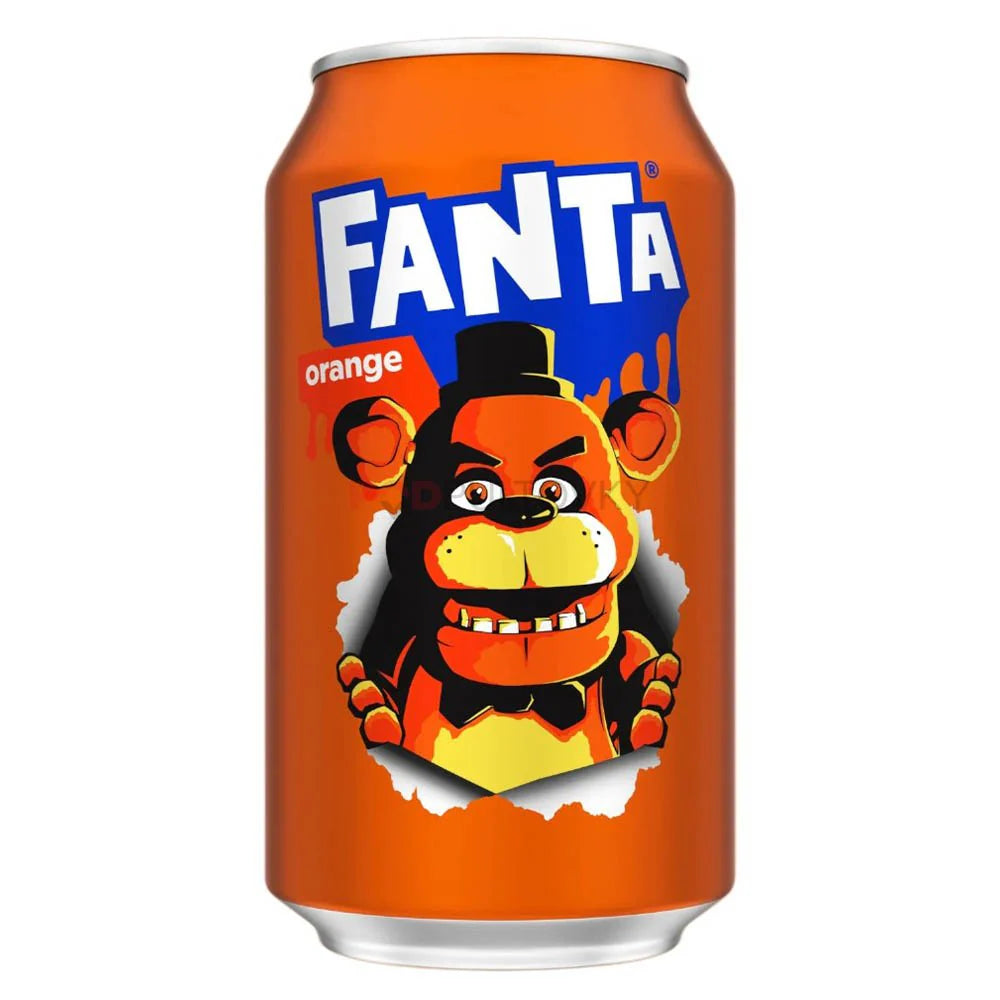Fanta Freddy Fazbear Orange 355ml USA