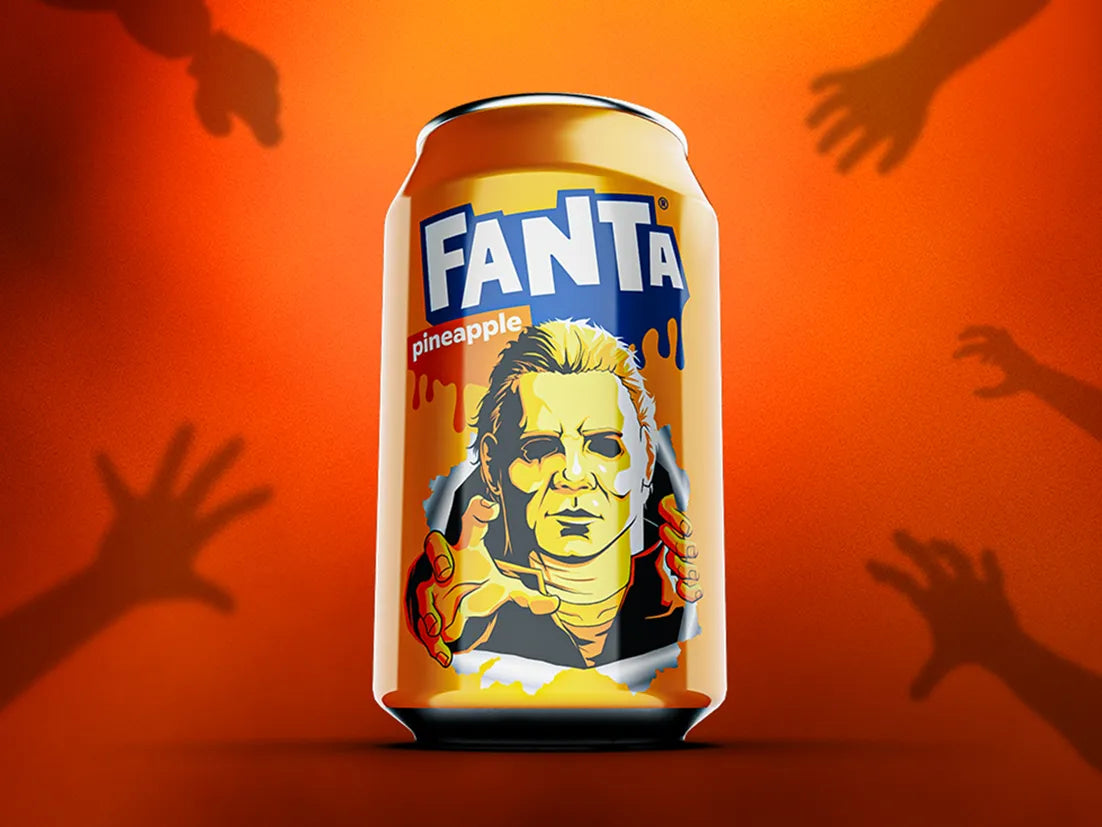 Fanta Michael Myers Pineapple 355ml USA