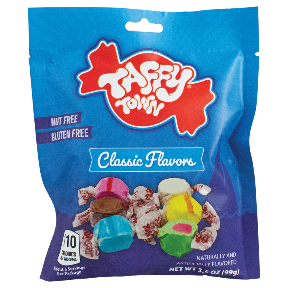 Taffy Town Assorted Classics Salt Water Taffy 99g