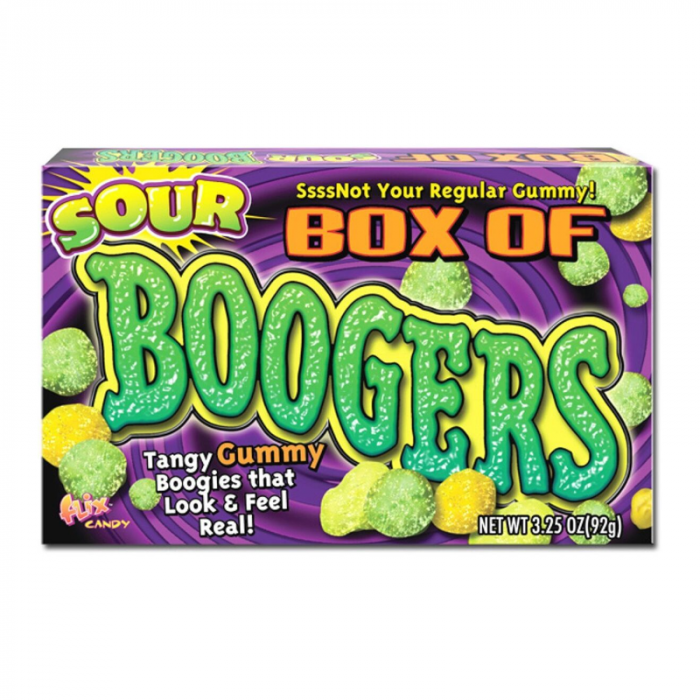 Sour Box Of Boogers Theatre Box (92g)