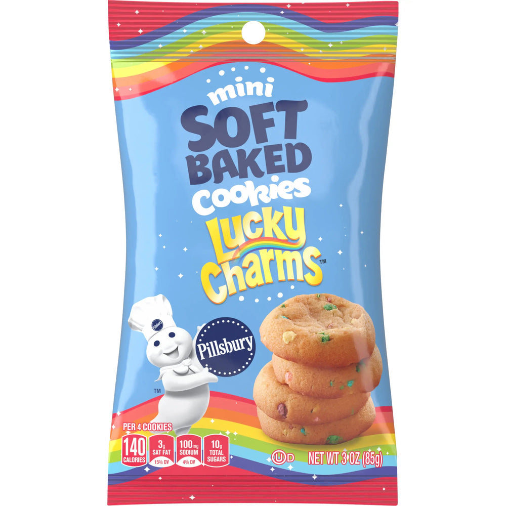 Pillsbury Soft Baked Cookies Mini Lucky Charms 85g