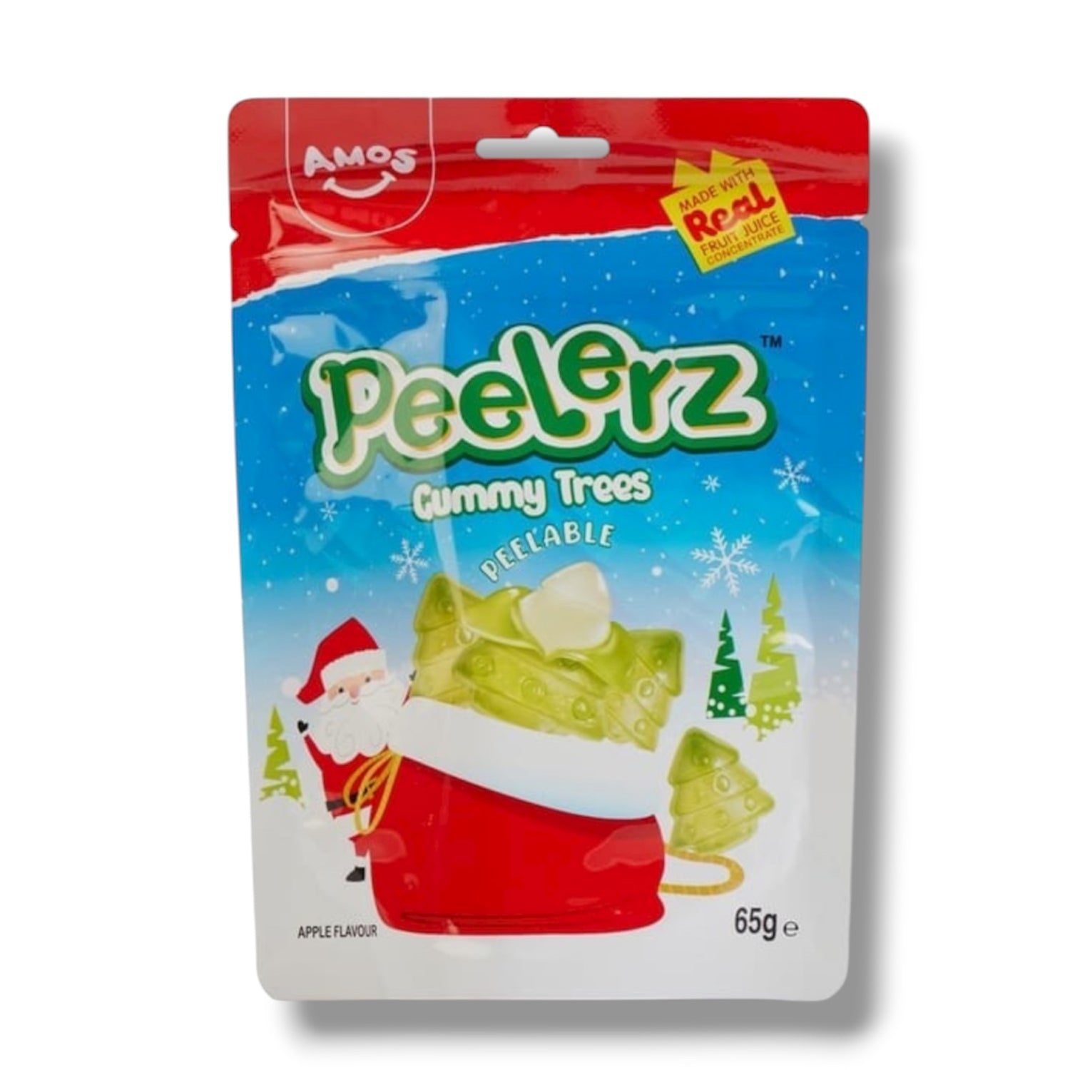 Amos Christmas Peelable Trees 65g