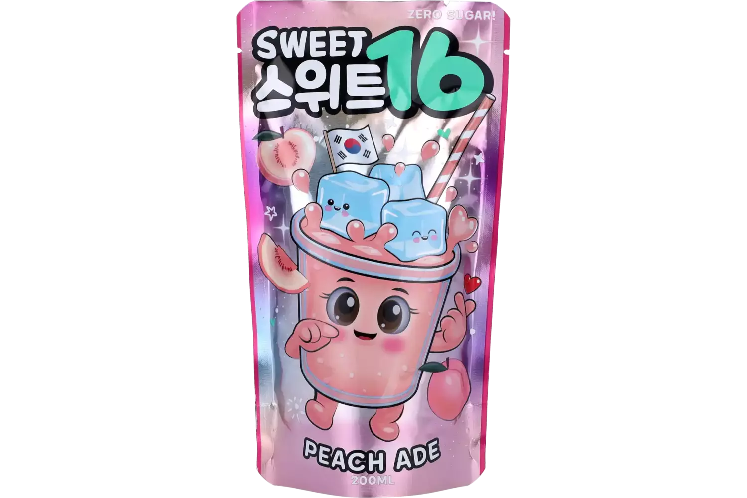 Sweet16 Peach Ade 200ml