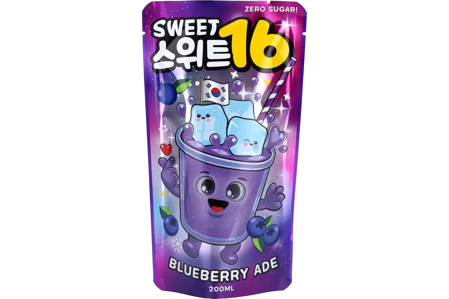 Sweet16 Blueberry Ade 200ml
