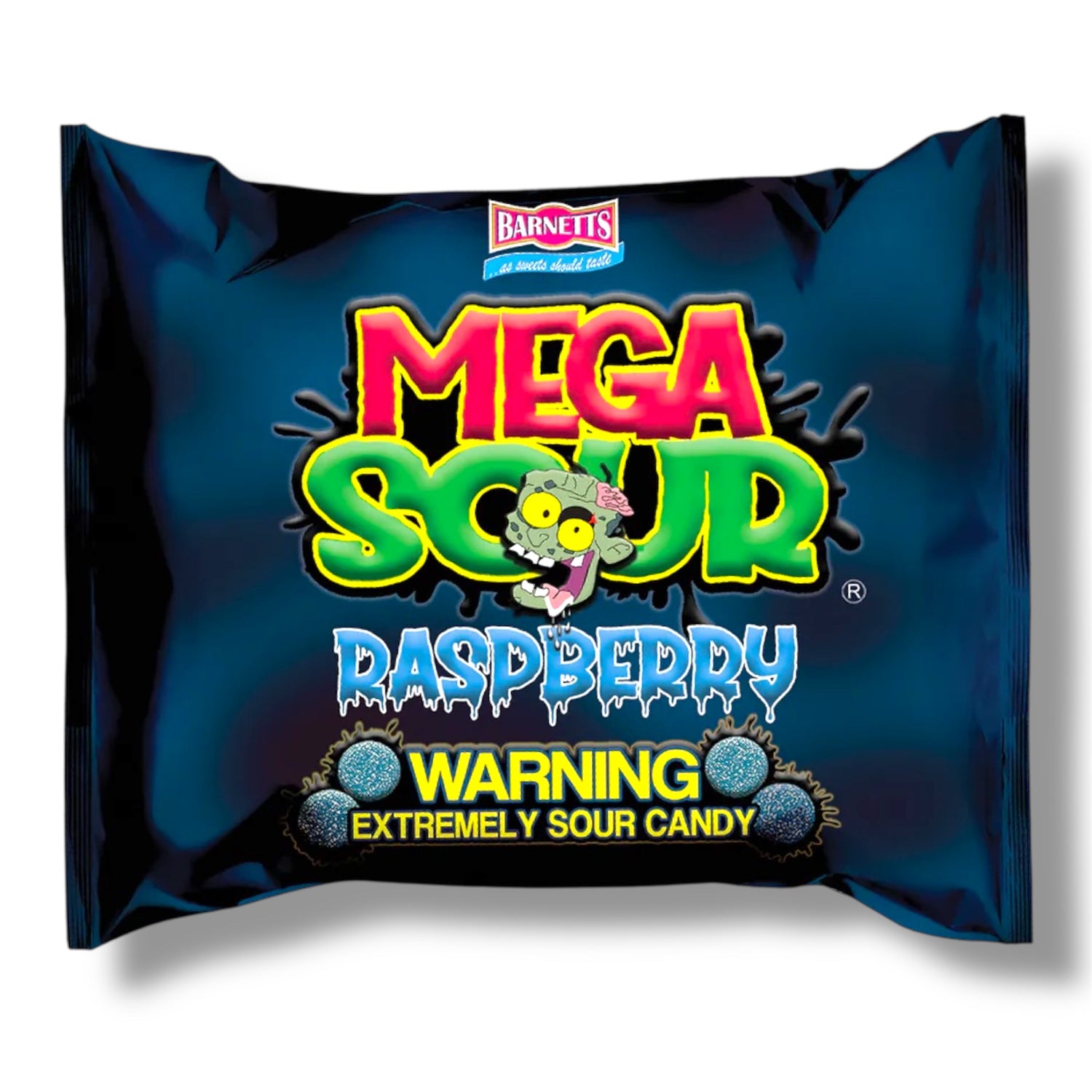 Barnetts Mega Sours Blue Raspberry