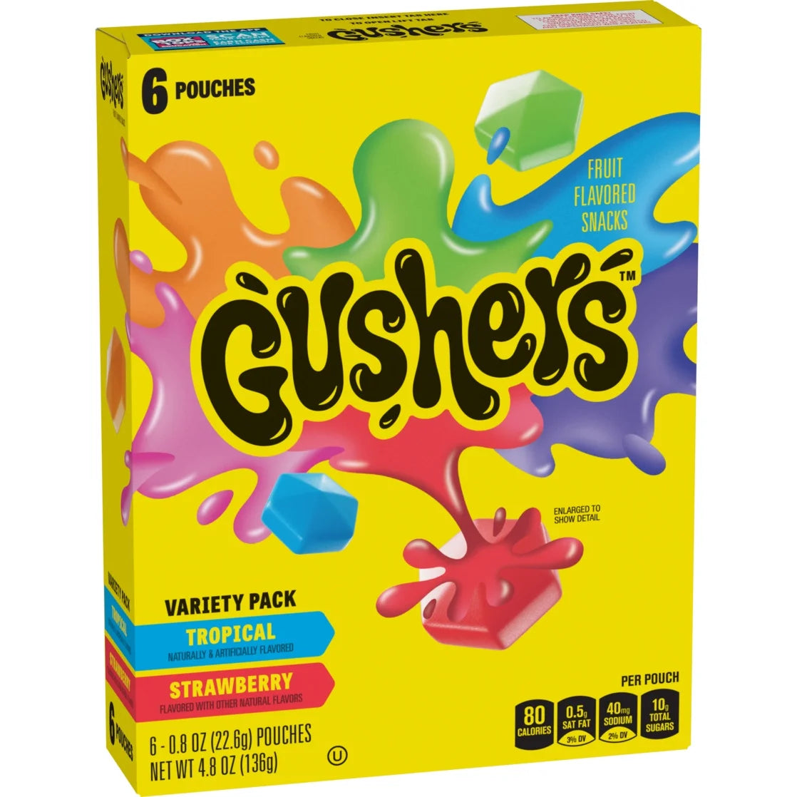 Gushers Pack Strawberry Tropical