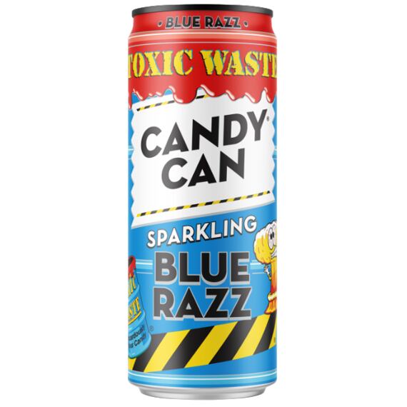 Candy Can Toxic Waste Blue Raspberry