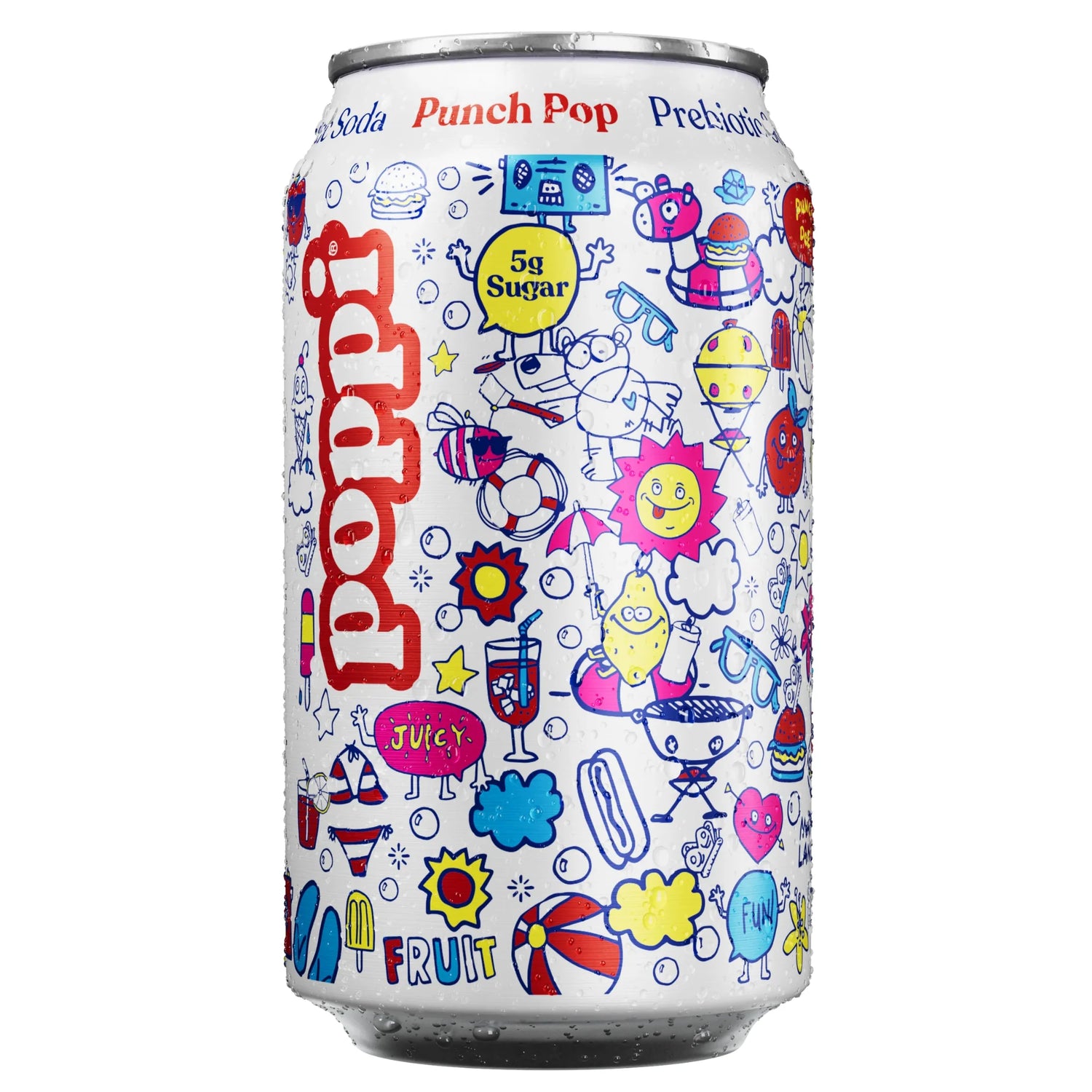 Poppi Punch Pop Prebiotic Soda 355ml