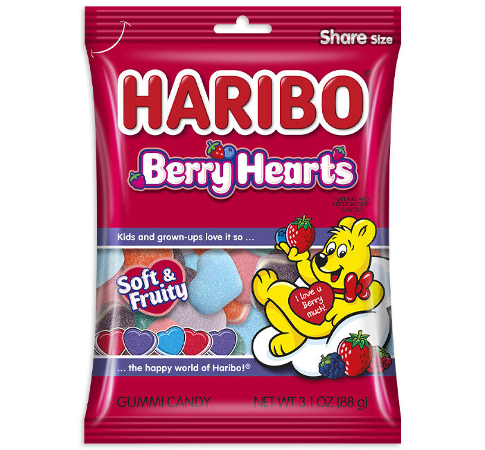 Haribo Valentines Berry Hearts (USA)
