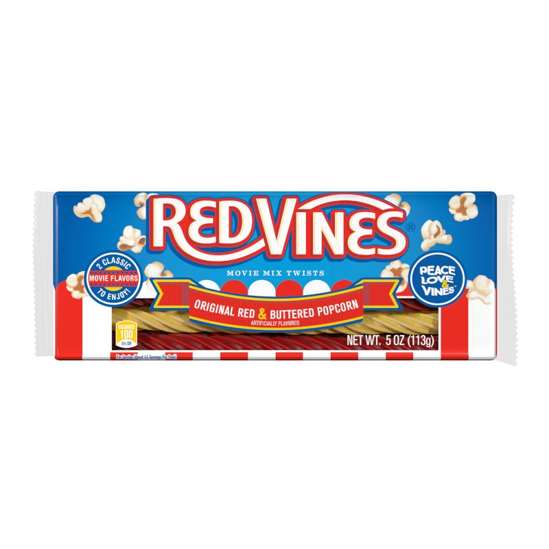 Red Vines Buttered Popcorn & Red Twists (142g)