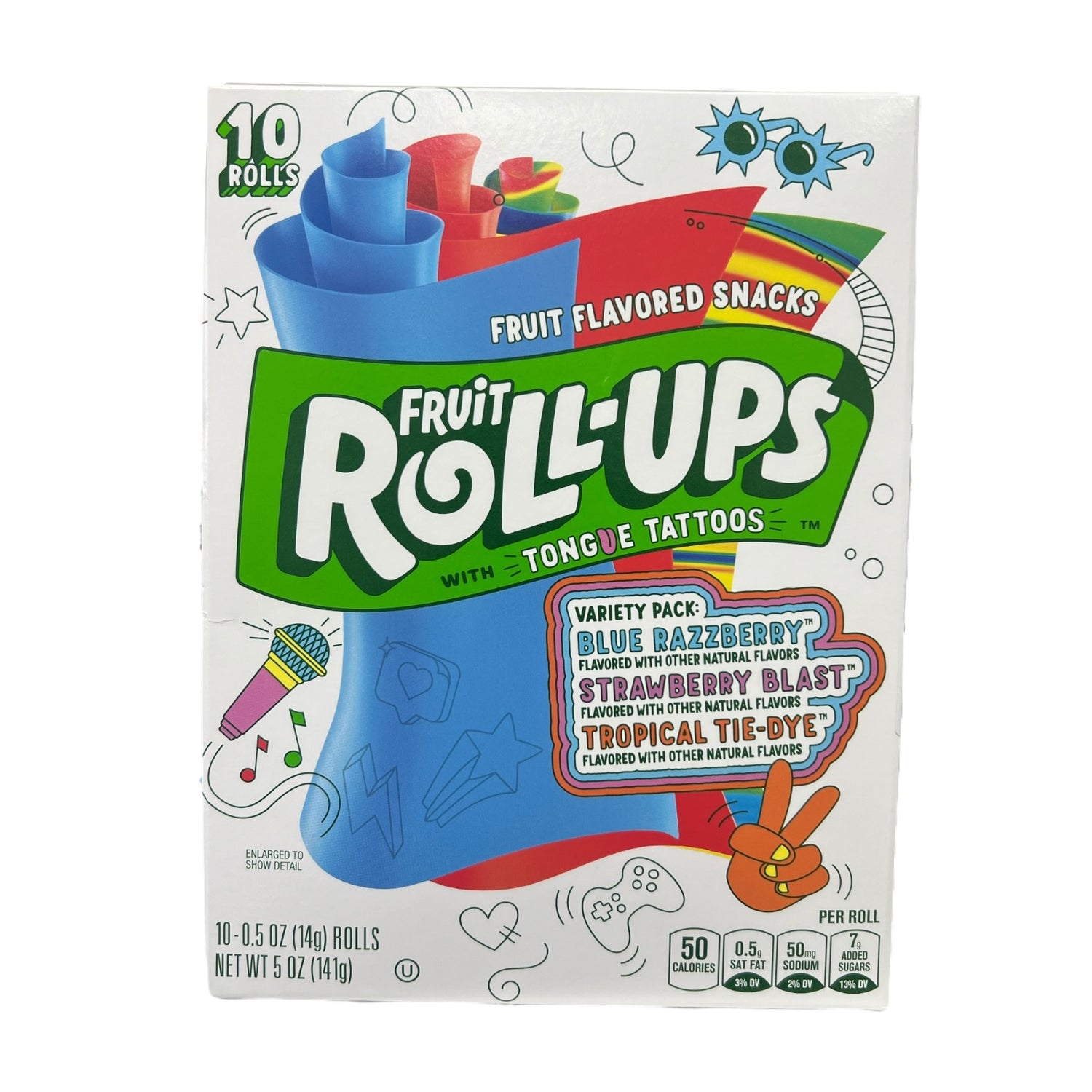 Fruit Roll Ups Variety Pack 10 Rolls