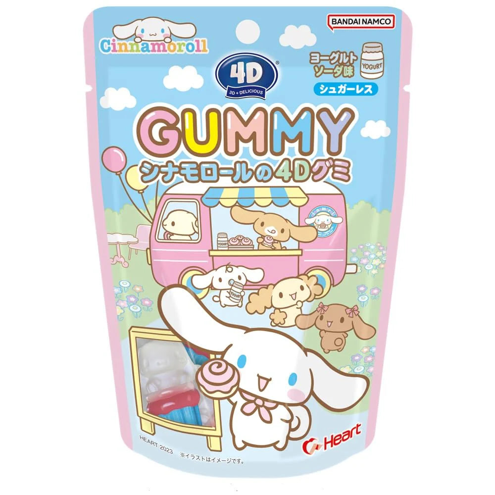 Heart 4D Gummy Cinnamoroll (Japan) 55g