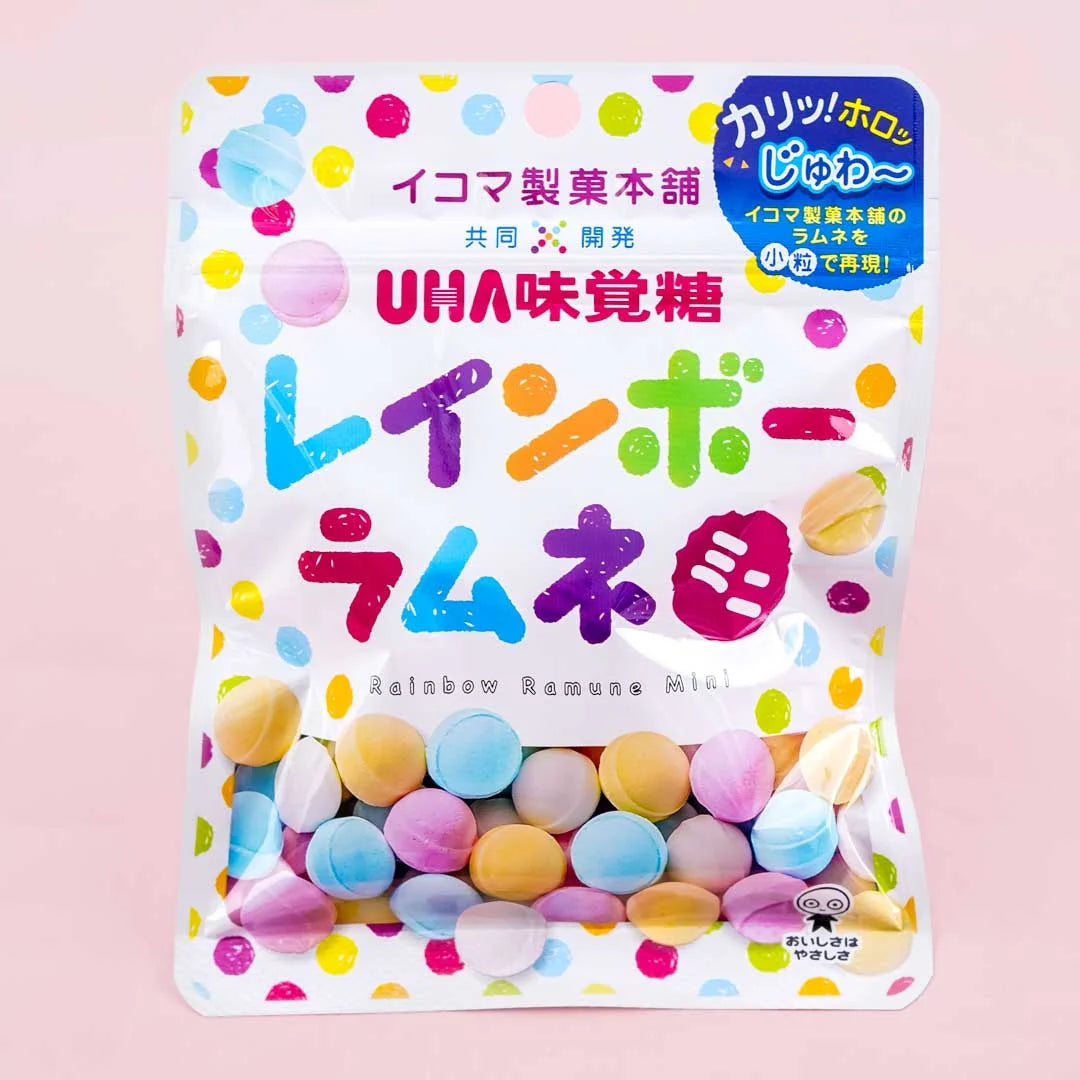 UHA Rainbow Ramune Candy Mini (Japan) 30g