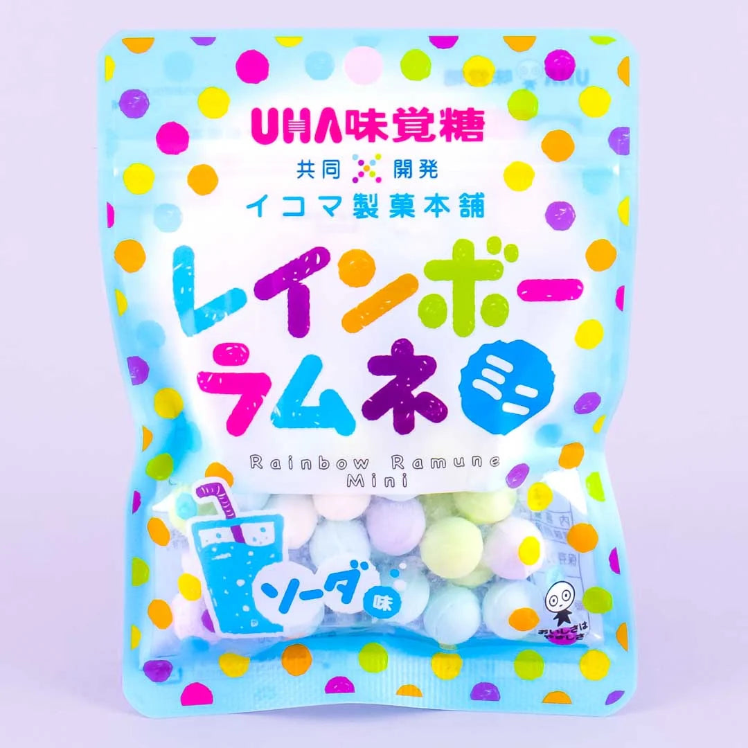 UHA Rainbow Ramune Candy Mini Soda (Japan) 30g