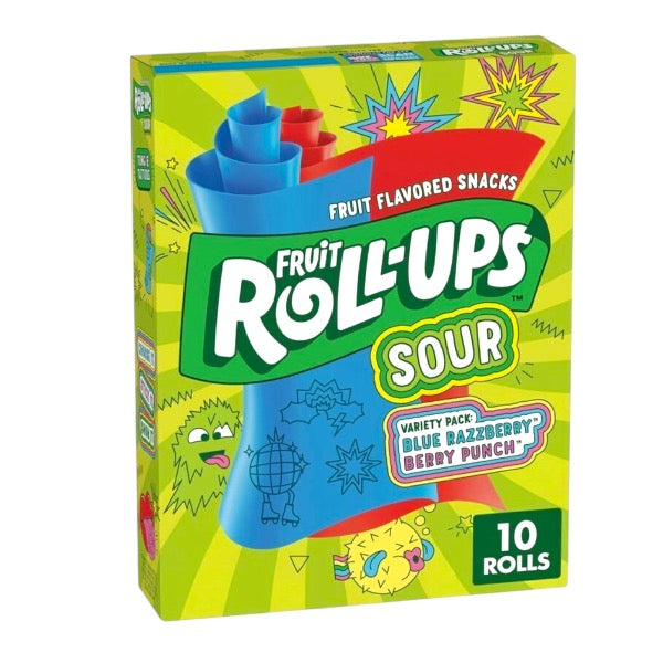 Fruit Roll Ups Sour 10 Pack