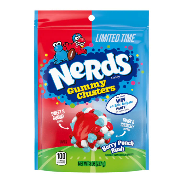 Nerds Gummy Clusters Berry Punch Rush Limited Time (227g)