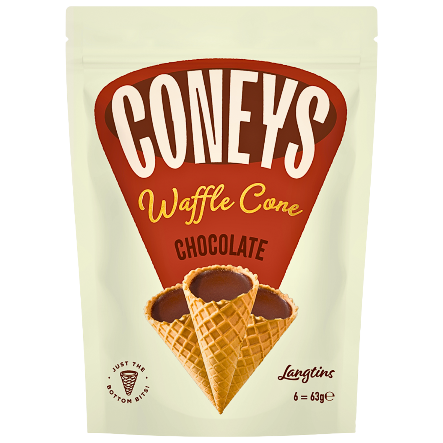 Coneys Waffle Chocolate Cone Flavour