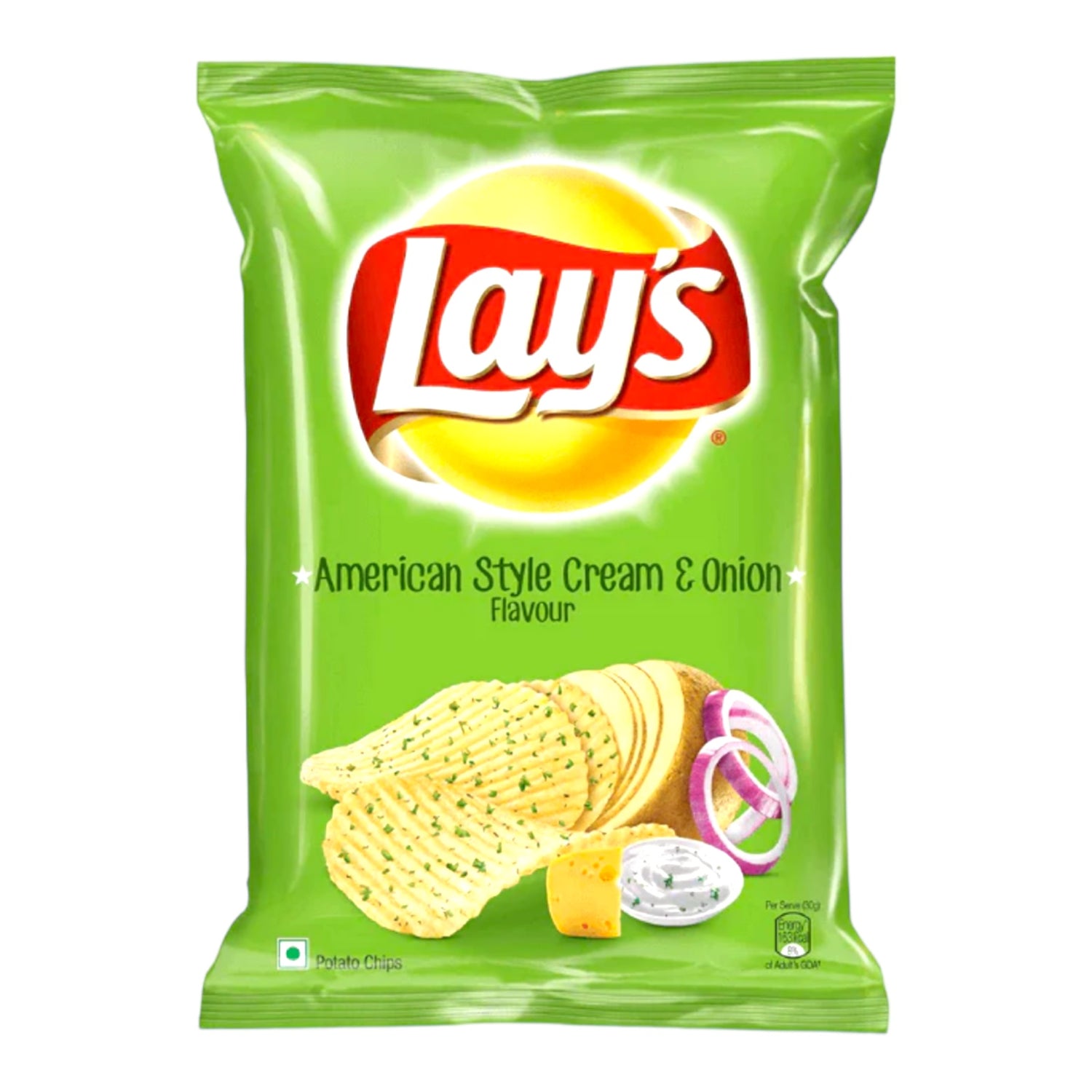 Lays American Style Cream & Onion 90g (India)