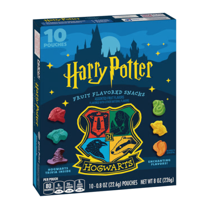 Betty Crocker Fruit Snacks Harry Potter 10 Mini Packs
