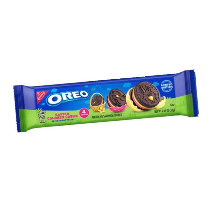 Oreo Easter Coloured Creme Cookies 58g