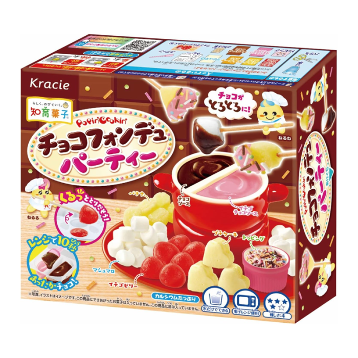 KRACIE Popin'Cookin Choco Fondue Party DIY Candy Kit