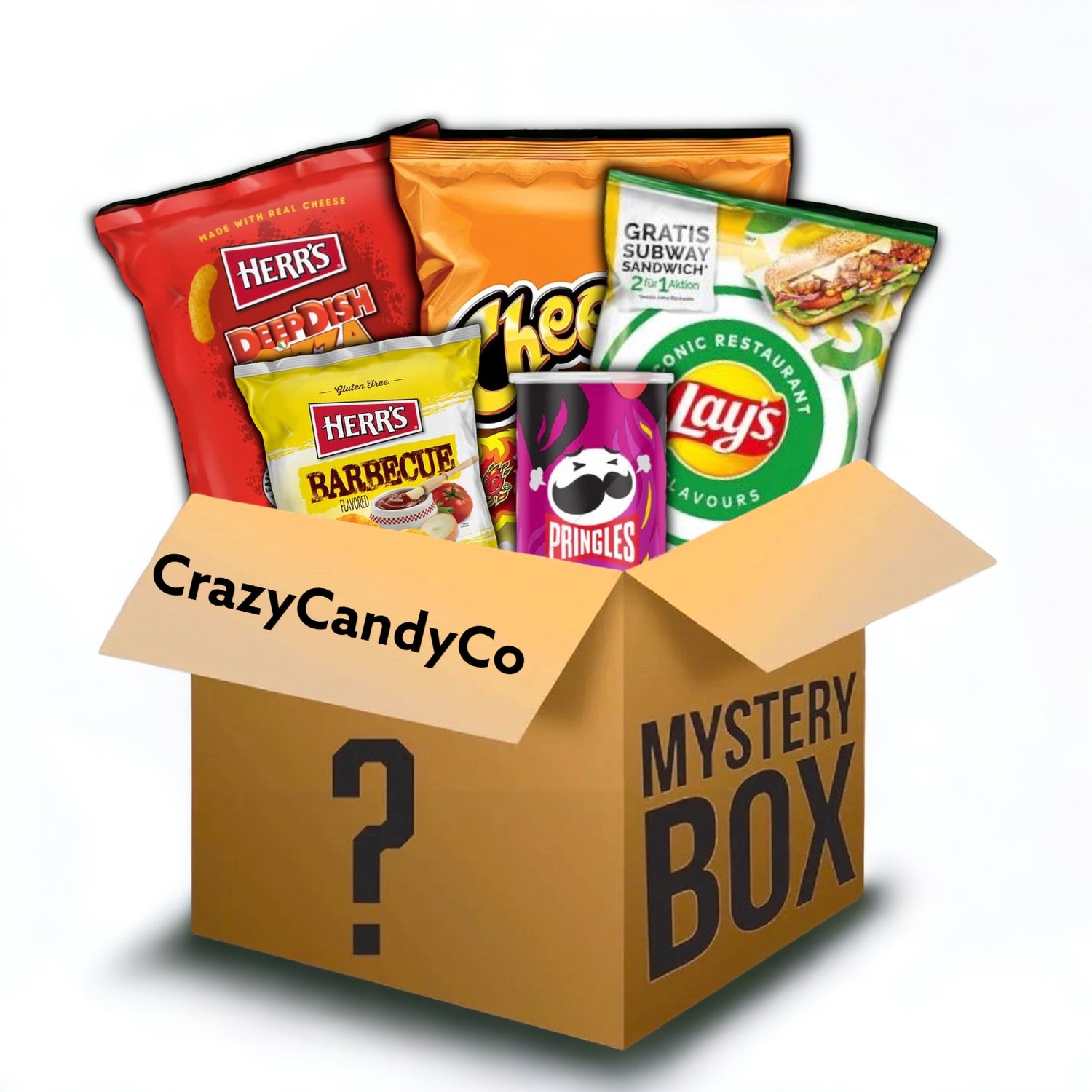 £15 Around the World Crisp Mystery Box