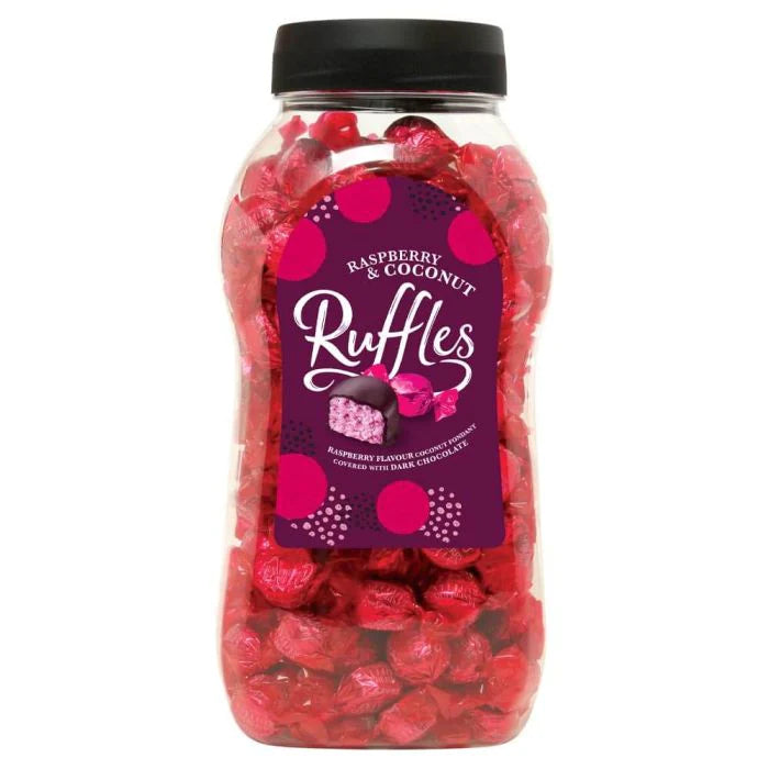 Ruffles Raspberry & Coconut 100g
