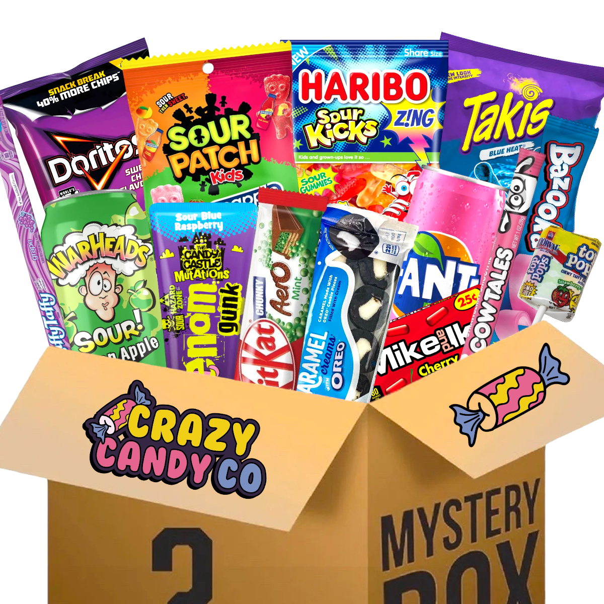 £20 Crazy Candy Treat Box - 13 Items