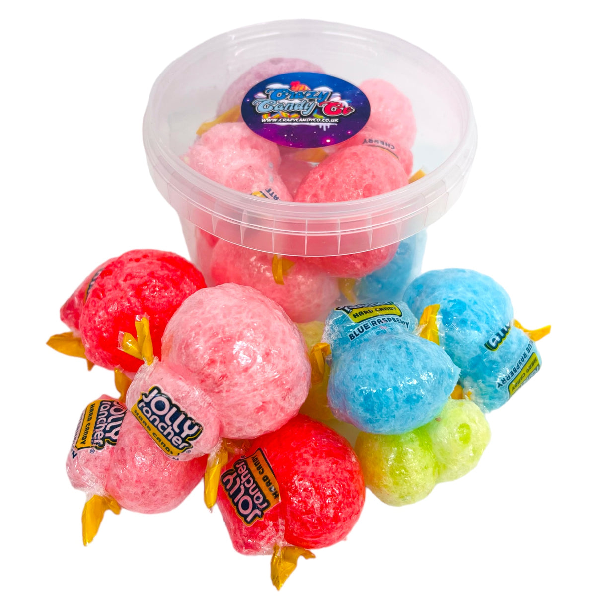 UK Freeze Dried Blue Paint Balls Crunchy, Airy and Flavourful