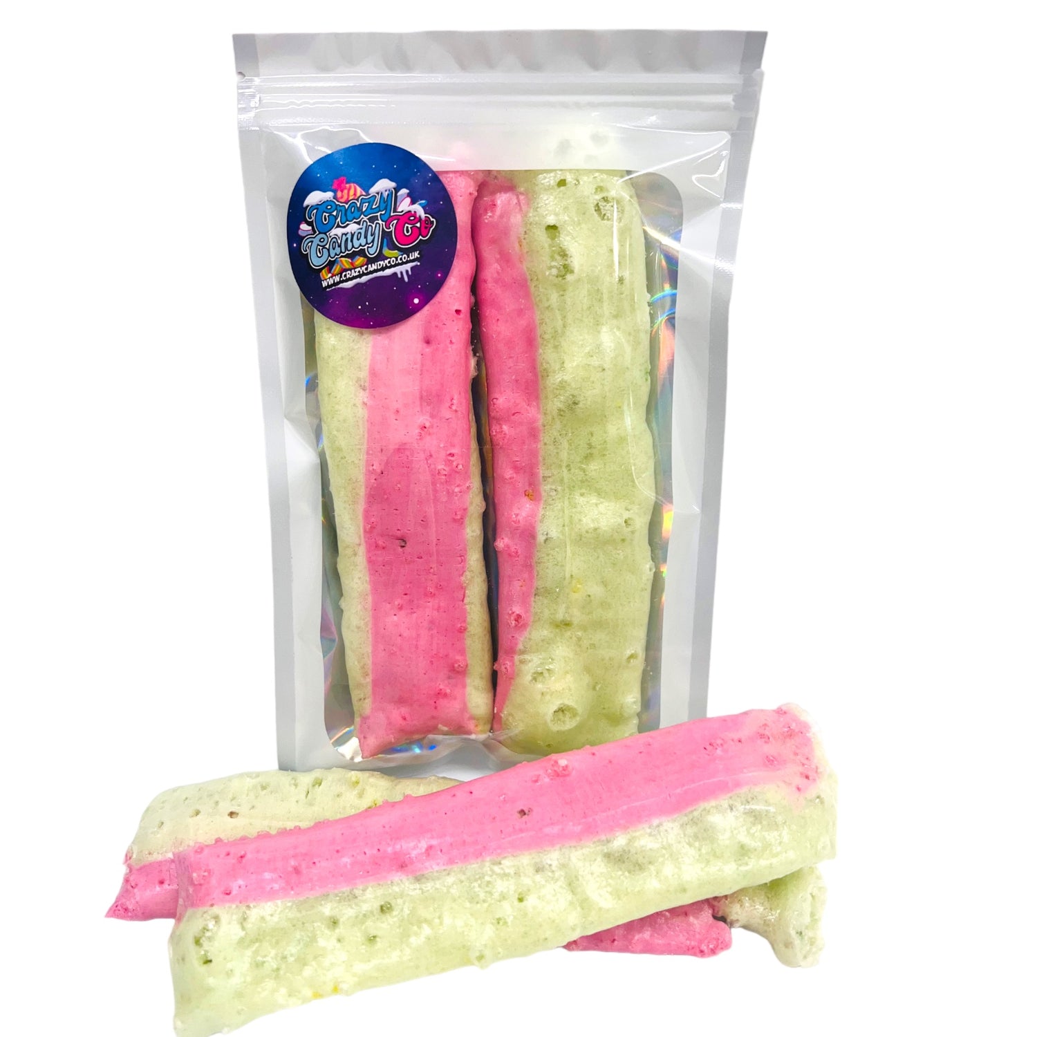 Raspberry Sour Extreme Freeze Dried Candy (Vegetarian)