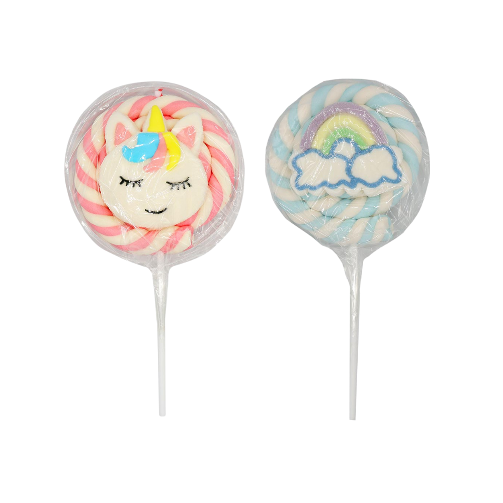 Kandy Kandy Mallow Wheel Lollipop 75g Random Character x 1