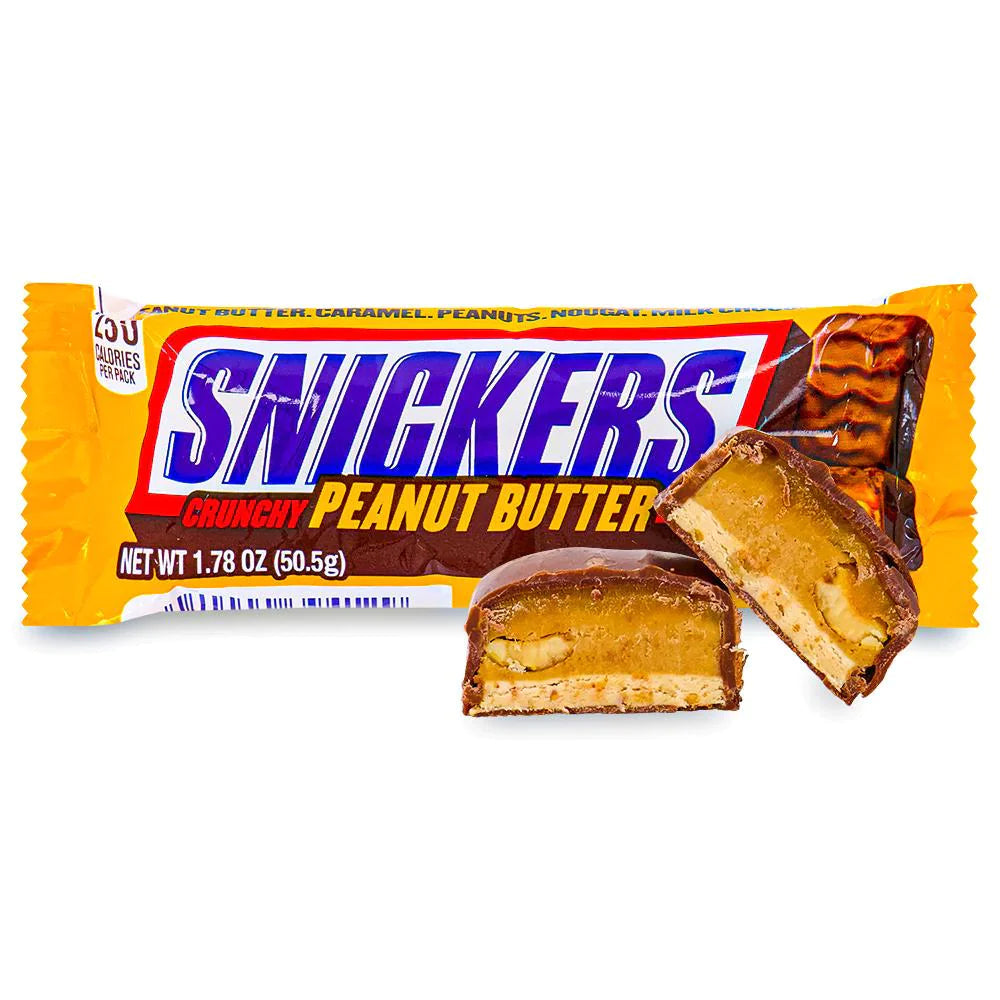 Snickers Crunchy Peanut Butter 50g