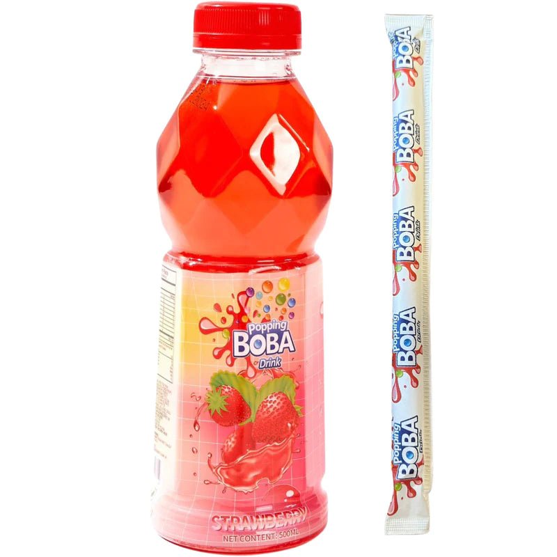 Popping Boba Strawberry Flavour 500ml