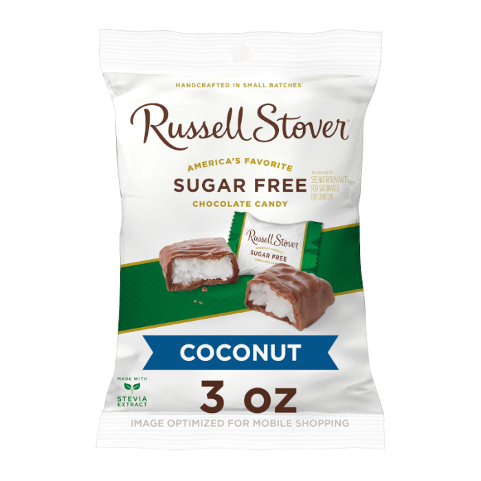 Russell Stover Sugar Free Coconut Patties 85g