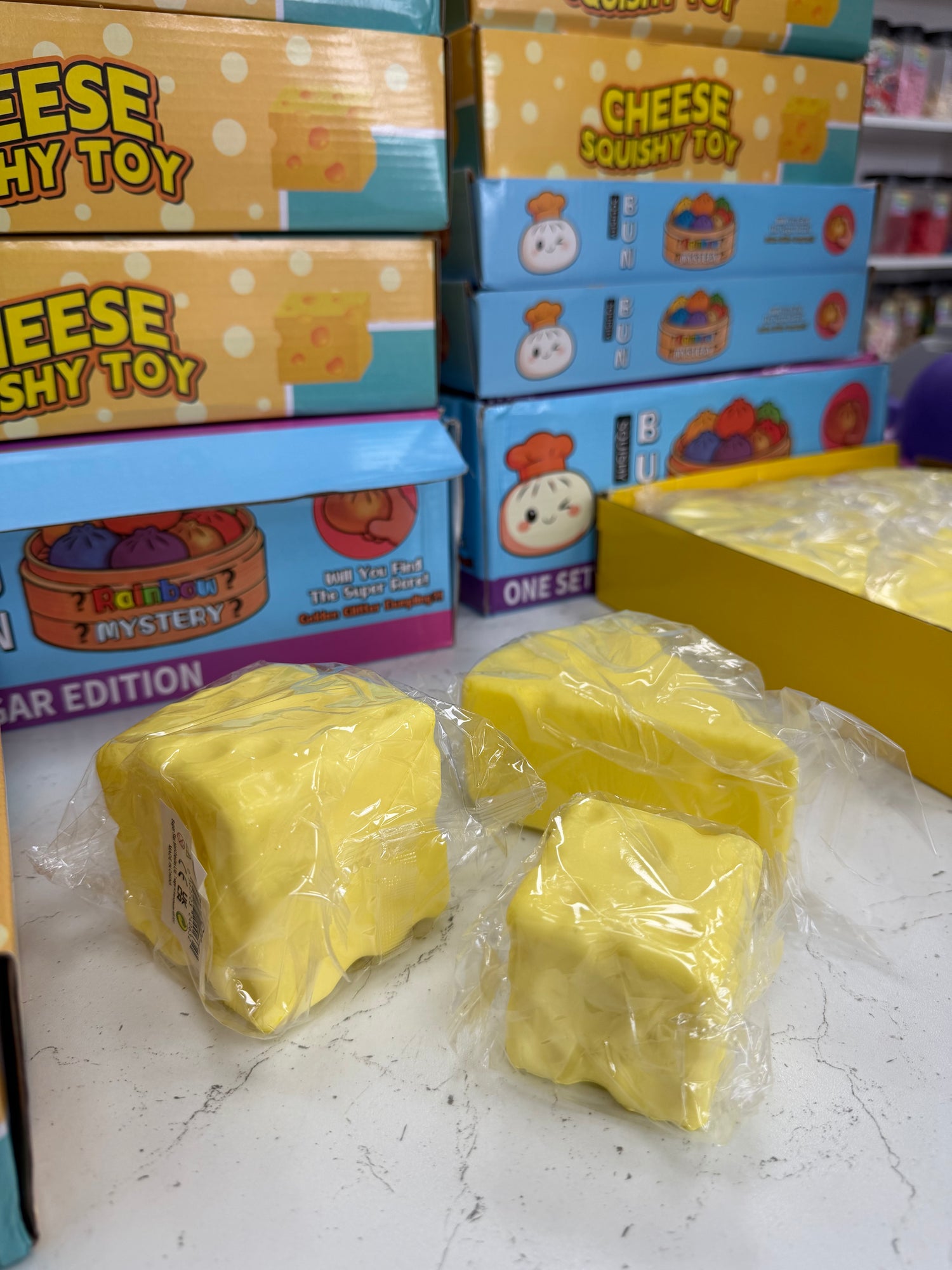 Cheese Slice Squishy LARGE
